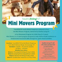 Cfws 2026 Healthy Living Nt Mini Movers Program Poster 1