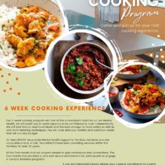 Cooking Program Flyer